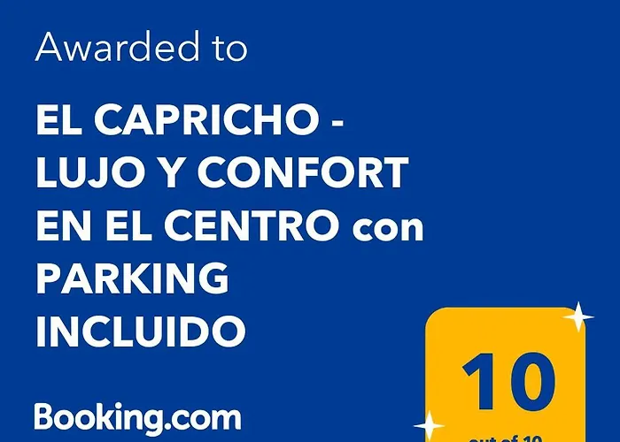 El Capricho - Lujo Y Confort En El Centro Con Parking Incluido